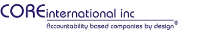 COREinternational inc. Accountability Based Companies by Design.